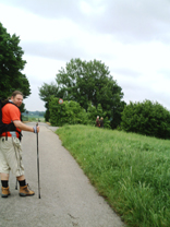 Albert Borchardt unterwegs