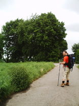 Albert Borchardt unterwegs